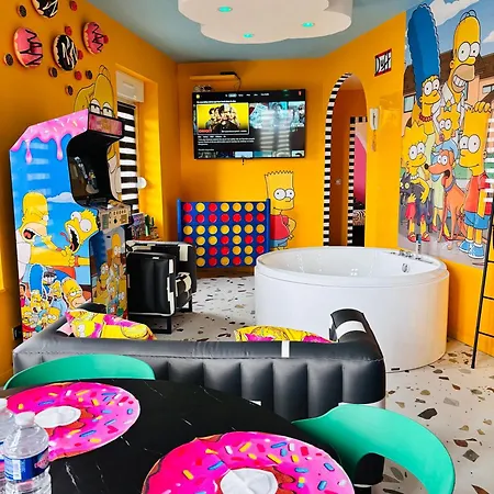 Villa, 8 Max, 2 Jacuzzi, Arcade, Billard, Parking *