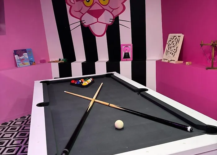 Villa Centre Pop & Fun, Parking, Jacuzzi, Arcade, Billard, Ping Pong 8 Pers Famille, Amies, Evjf Ou Evjg *